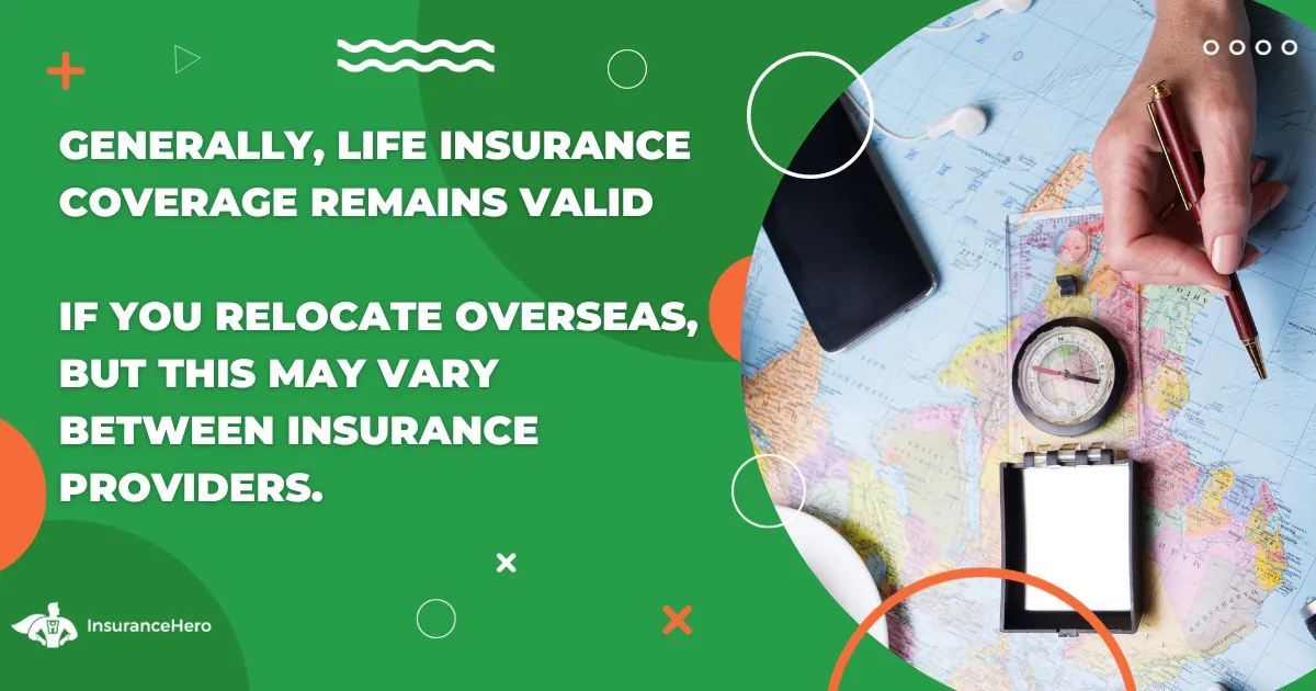life insurance abroad validity