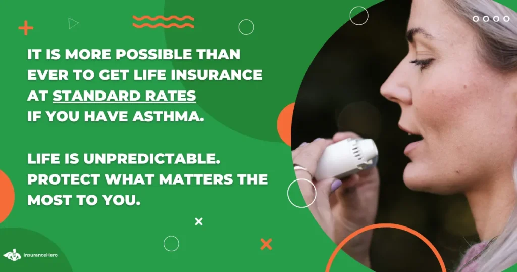 Asthma life insurance from Insurance Hero