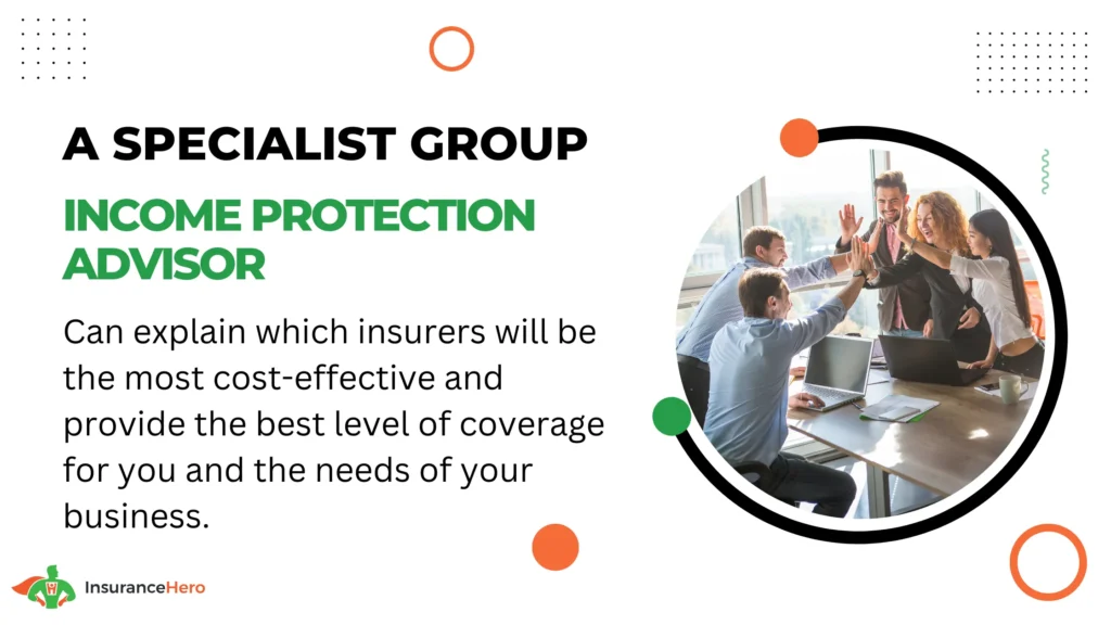 income protection advisor for group coverage