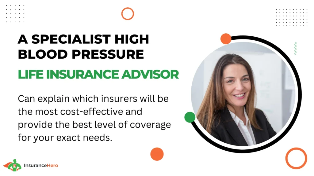 How much does high blood pressure affect life insurance?