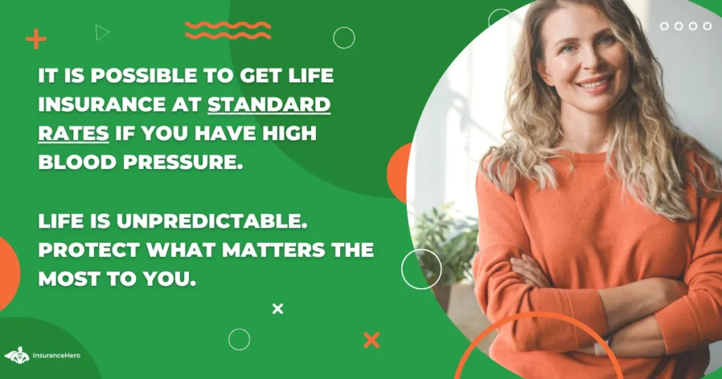 life insurance with high blood pressure