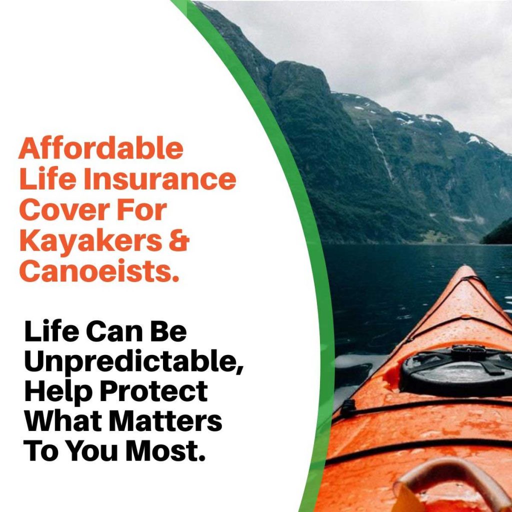 kayaking canoeing life insurance