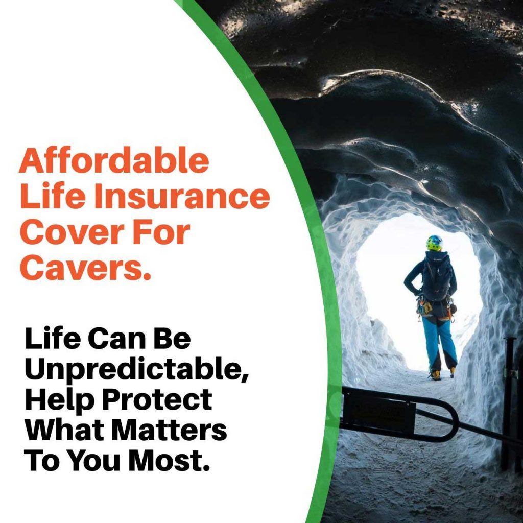 caving life insurance