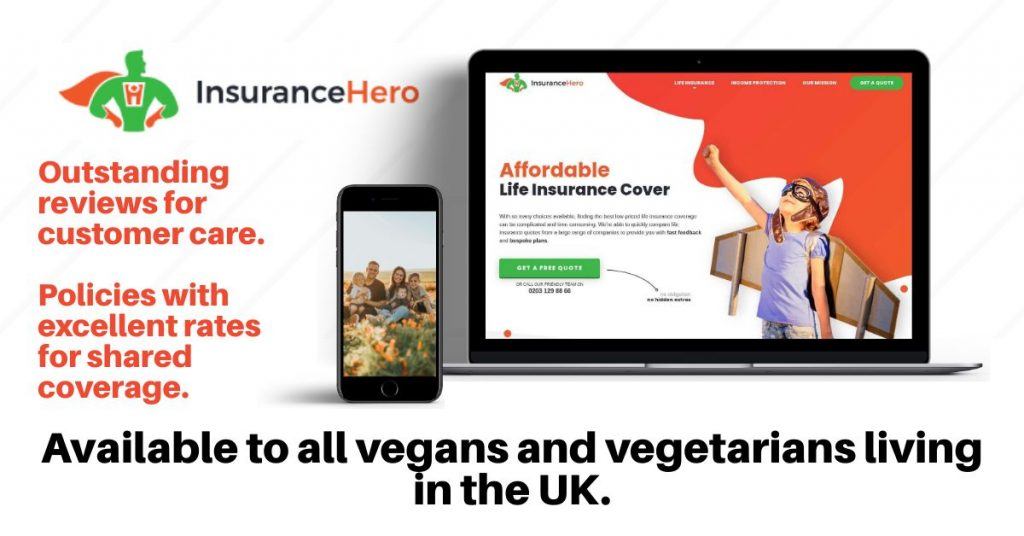 vegan life insurance UK