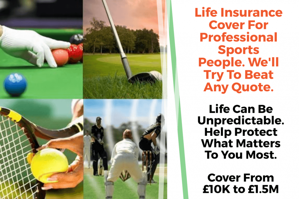 professional sports life insurance