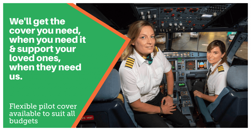 airline pilots life insurance