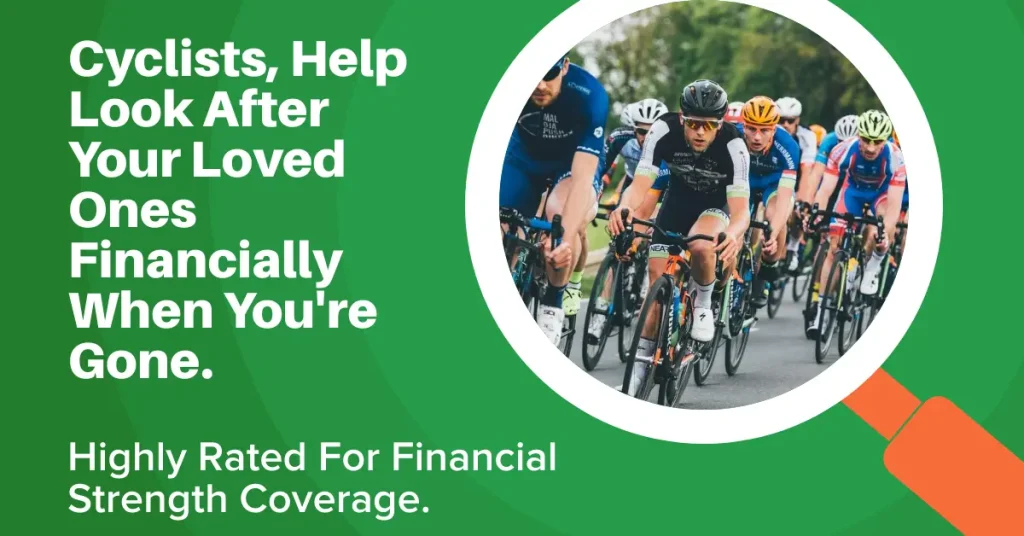life insurance for cyclists