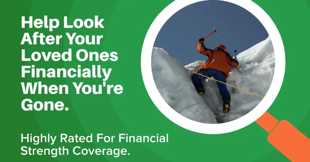 mountain climbing life insurance