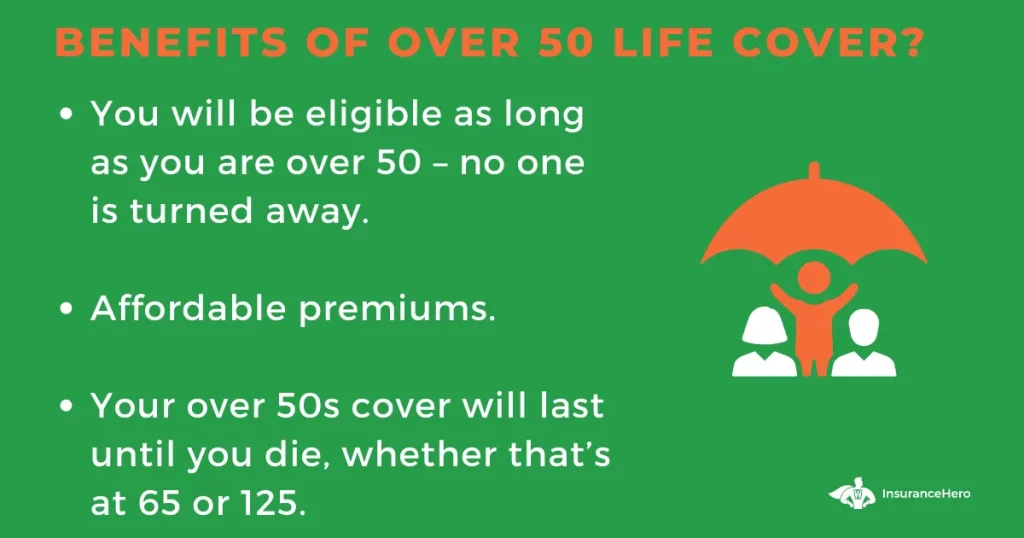 over 50 life plans benefits