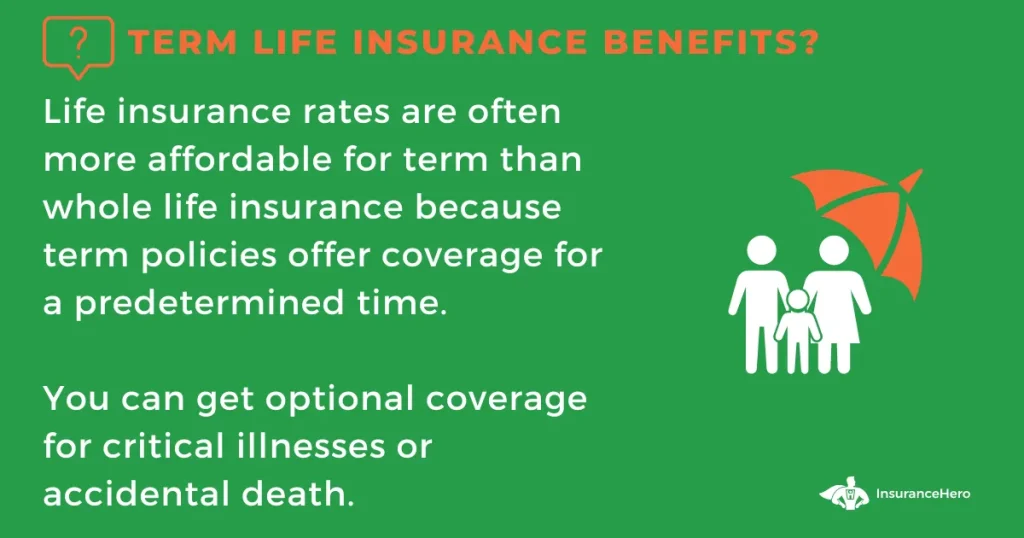 term life insurance benefits