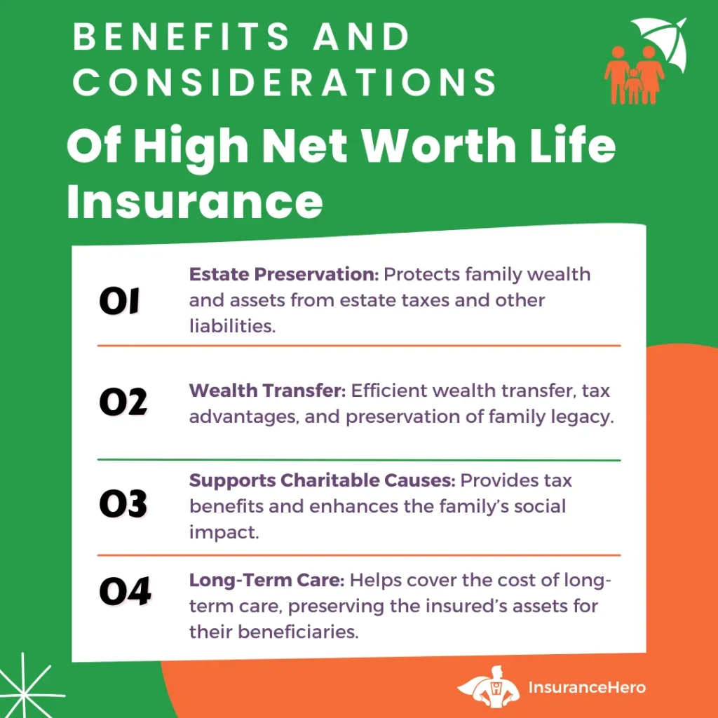 HNWI Life insurance benefits