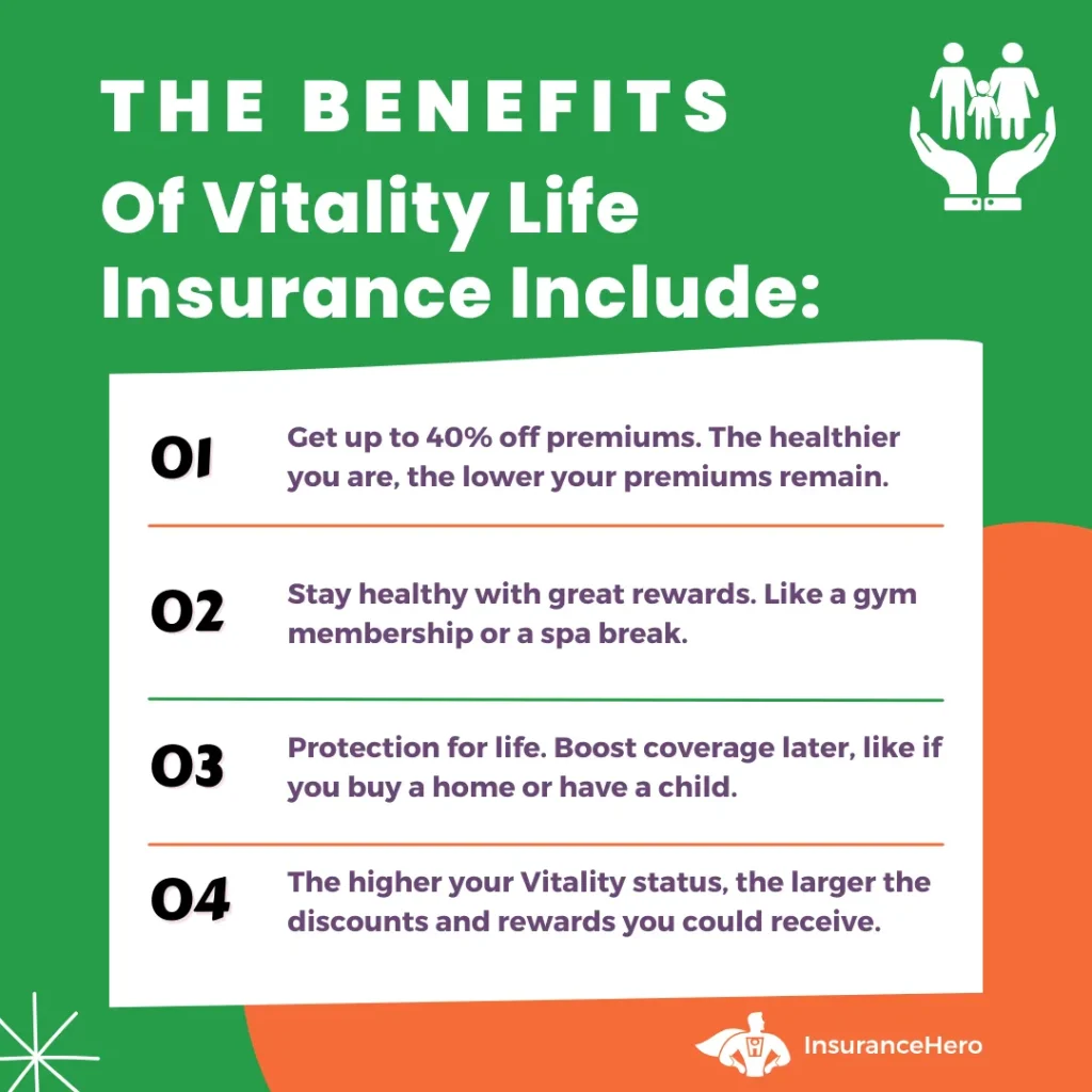 vitality life plan benefits
