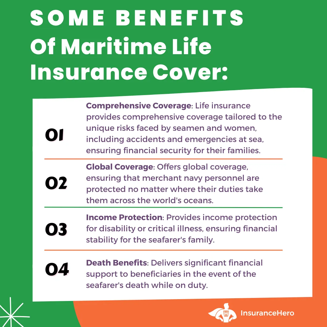 maritime life insurance benefits