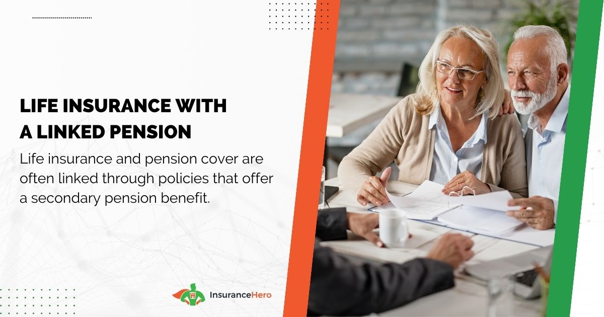 Life Insurance with a Linked Pension