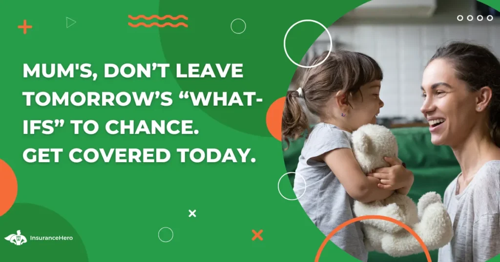Why do Mum's in the UK delay getting life insurance coverage?